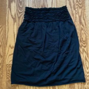 Black swimsuit cover up